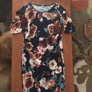 PinkBlush fitted maternity dress